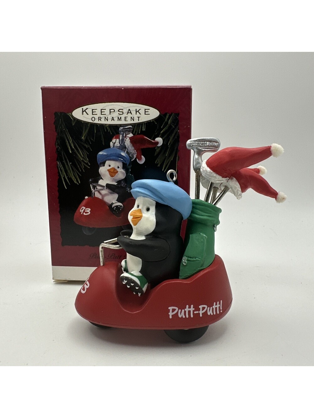 Hallmark Keepsake Ornament 1993 Putt-Putt Penguin